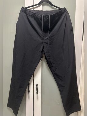 VRST Men's  Jogging Pure & Black 
Training Drawstring Pants Size XL